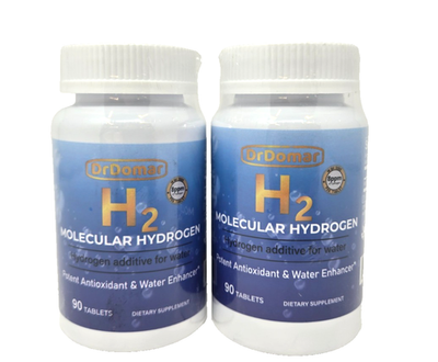 #ad 2 Pack Dr. Domar H2 Molecular Hydrogen 90 Tablets Each 180 Total $24.99