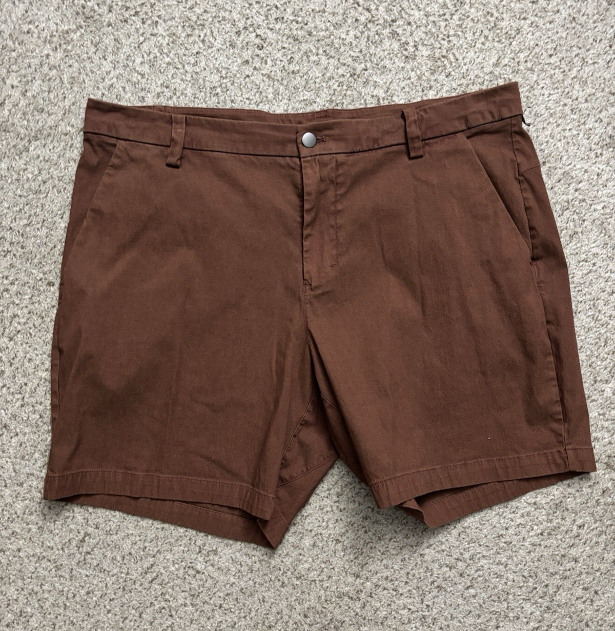 Lululemon Shorts Mens Size 36 Rust Brown Commission 7