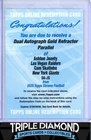 2025 Donruss Optic Cam Skattebo/Ashton Jeanty Base (RAW)