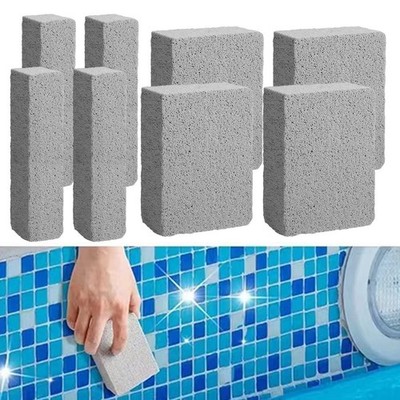 8-teiliges Bimsstein-Set zur effizienten Reinigung von Pool- und Wohnoberfläche