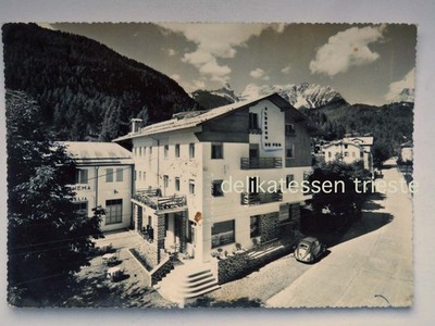 FORNO DI ZOLDO Belluno Hotel DE UG old postcard