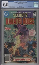 SECRETS OF HAUNTED HOUSE #24 CGC 9.8 WHITE PG DC BRONZE HORROR 1980 LOW POP