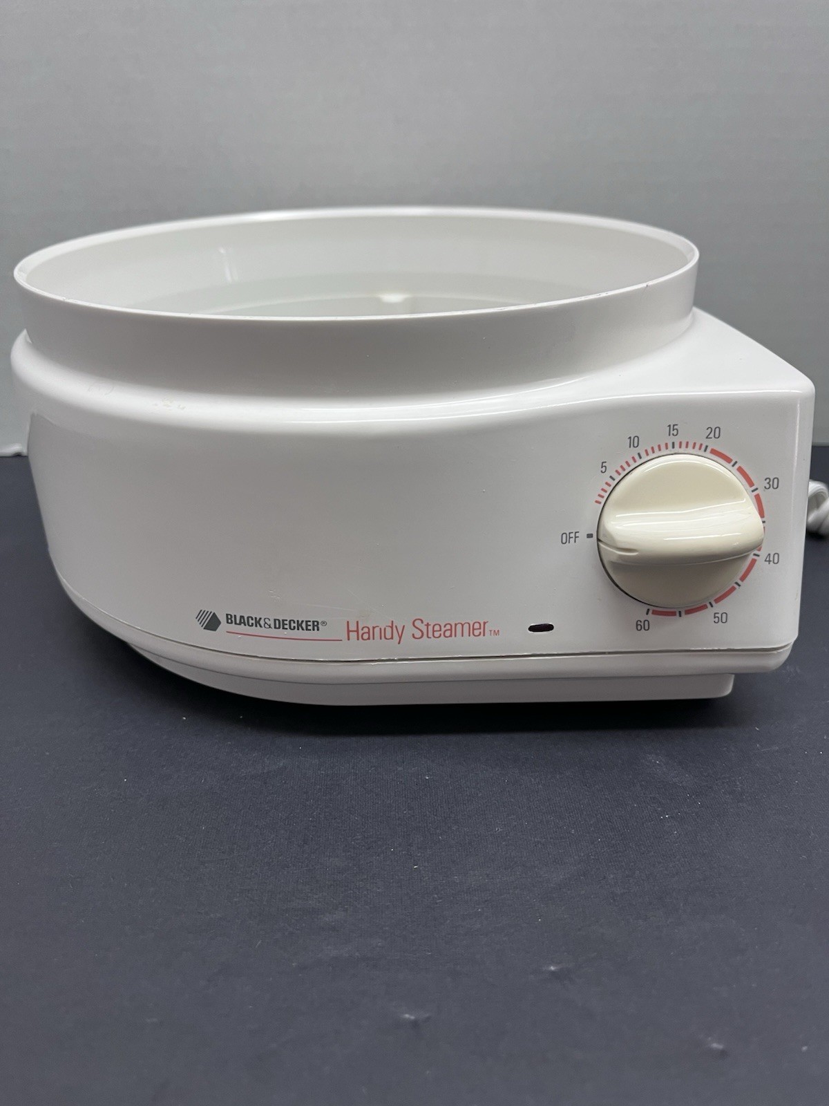 Black & Decker Handy Steamer Food Rice Cooker HS80 Type 2 Vintage Tested
