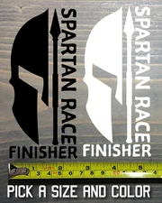 Spartan Race Sticker Decal Die Cut Finisher Tactical Beast Super Sprint