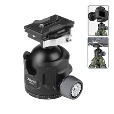 mm Aluminum Ball Head Rifle Saddle Arca Swiss Picatinny Tripod Camera Mount