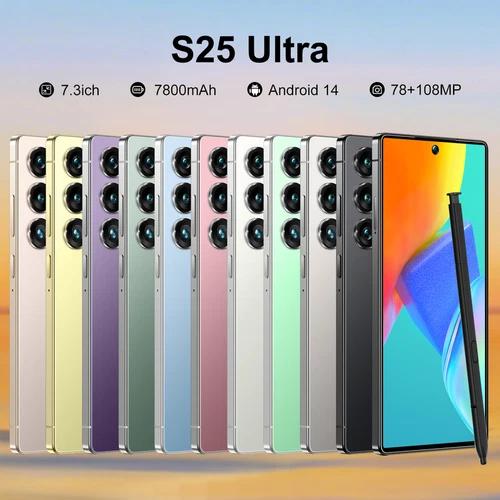 New S25 Ultra 5G Smartphone 7.3" Factory Unlocked Android Cellphones Dual SIM - Picture 10 of 34
