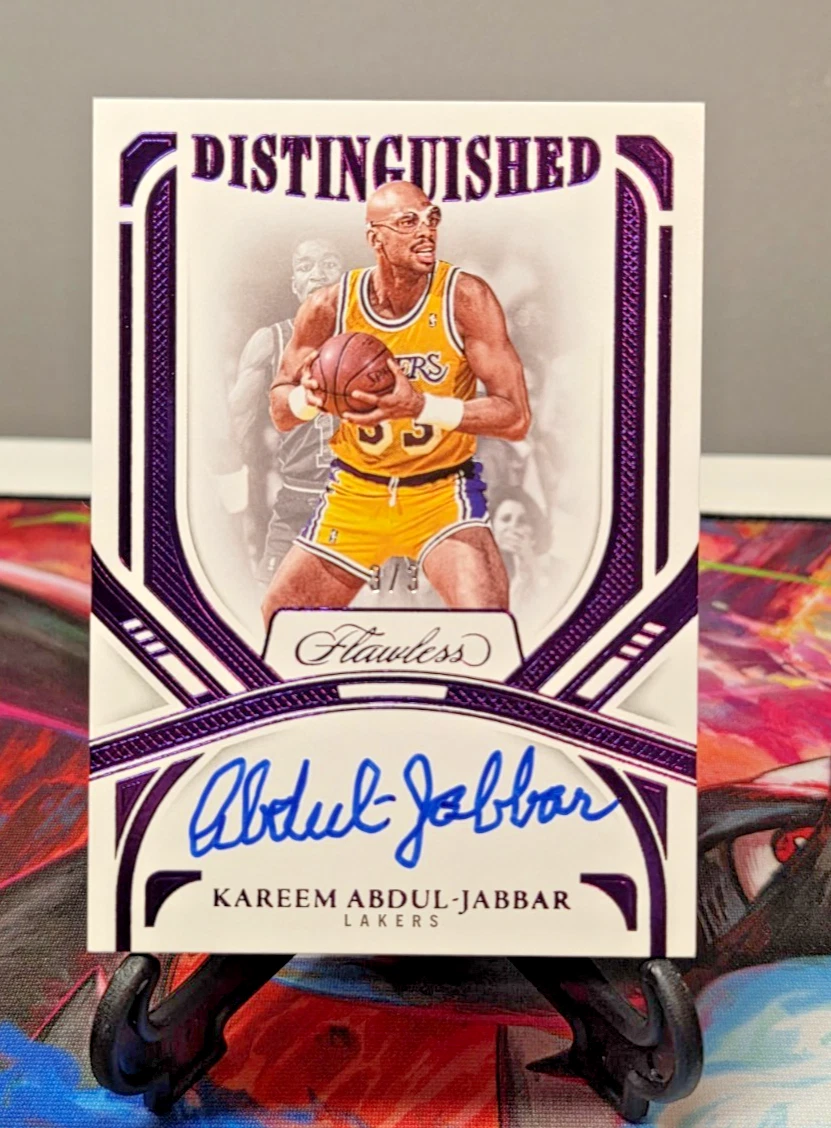 Panini Kareem Abdul-Jabbar 篮球亲笔签名体育交易卡和配件| eBay