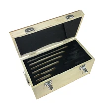 Wood Storage Case for Micrometer Set and Standards  0-6"