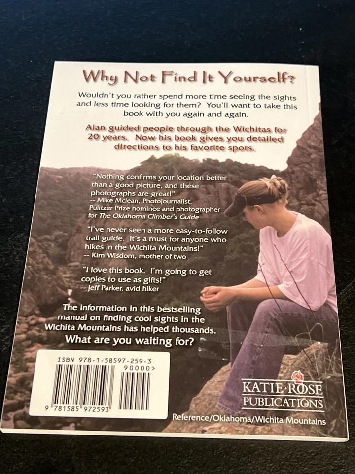 Hiking the Wichitas Now You Can Find It Thode 2004, TPB Brand New- Medicine Park Foto 2 de 4