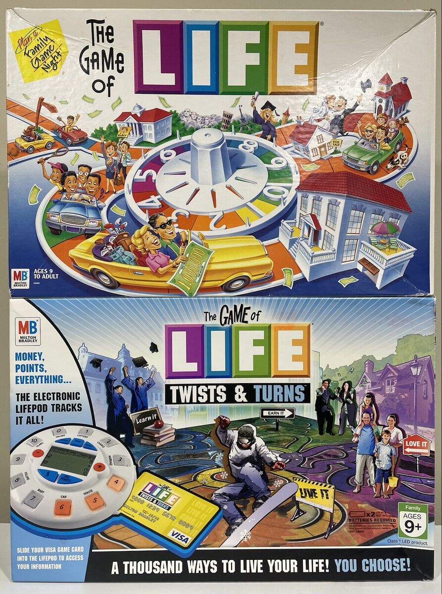 Game of Life Twists and Turns - 2007 - Milton Bradley - Great Conditio