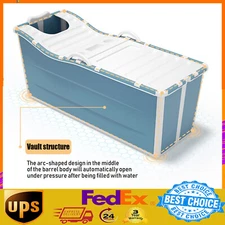 Portable Bath Adult Large SPA Folding Bath Soaking Barrel Folding Bathtub Bucket