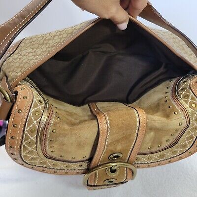 Coach Soho Flap Suede Shoulder Strap Handbag Original Coach Soho Flap Suede Shoulder Strap Handbag Original