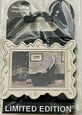 Disney WDI 2008 Figment Portrait Whistlers Mother MOC Pin LE 300 Rare HTF