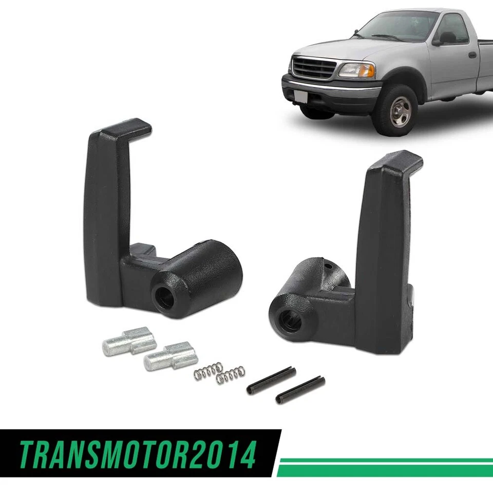 2PCS Vent Window Handles Locks Fit For 1980-1998 Ford Bronc F-150 F-250 LH & RH Foto 2 de 4