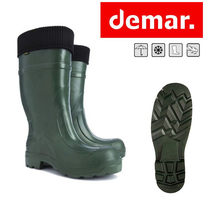 Botas Altas En Eva Impermeable Aislante de Hombre Botas Caza Pesca Montaña