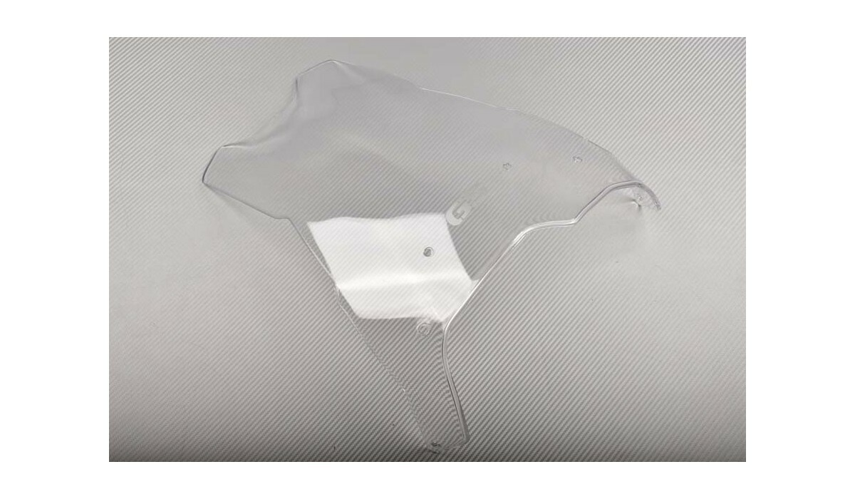 Bulle moto transparente BMW F 800 GS pour voyage et road-trip