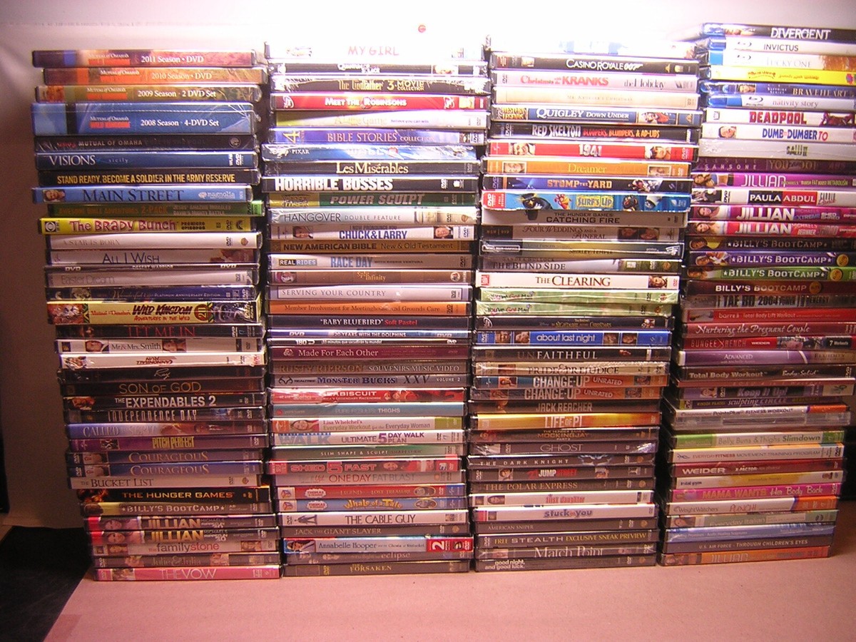 Blu-Ray & DVD Movie Lot 'Your Choice' Multiple Item