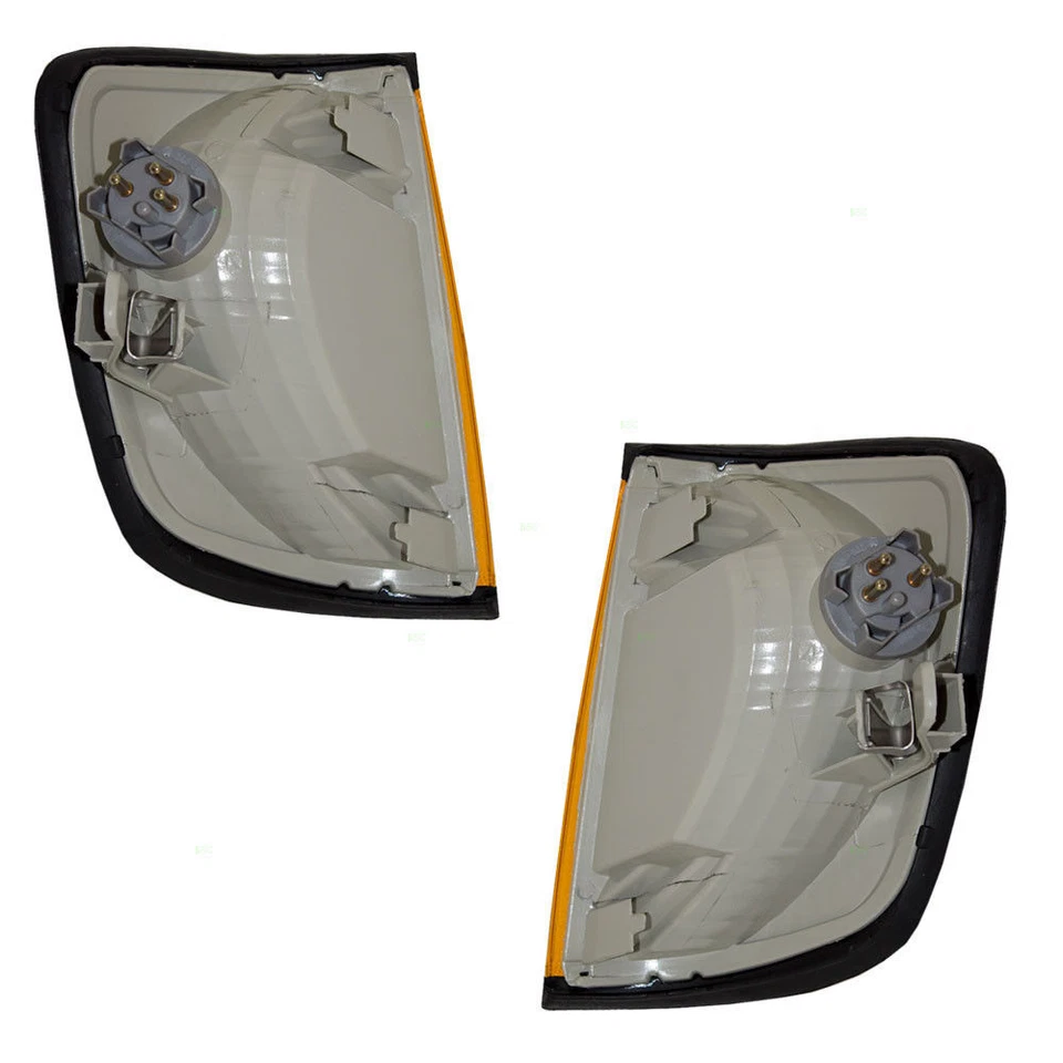 FREIGHTLINER FLD 1994 1995 1996 CORNER TURN SIGNAL SIDE LIGHTS LAMPS PAIR - Image 2 of 2