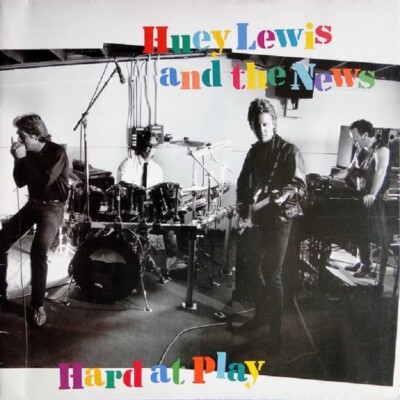 Huey Lewis & The News Hard At Play 1991 European Lp | eBay