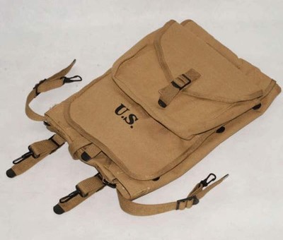 Durable WW2 WWII US Army M1928 Haversack Knapsack Backpack Bag