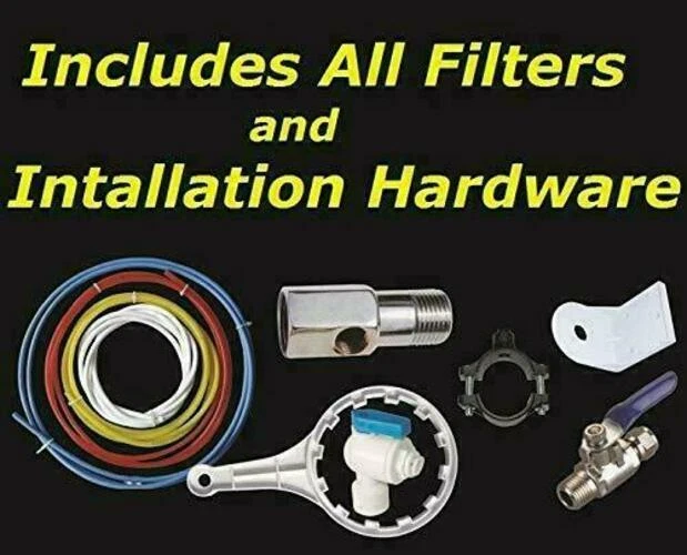 5 Stage Reverse Osmosis Drinking Water System RO Home Purifier ^15 TOTAL FILTERS - Image 4 of 4