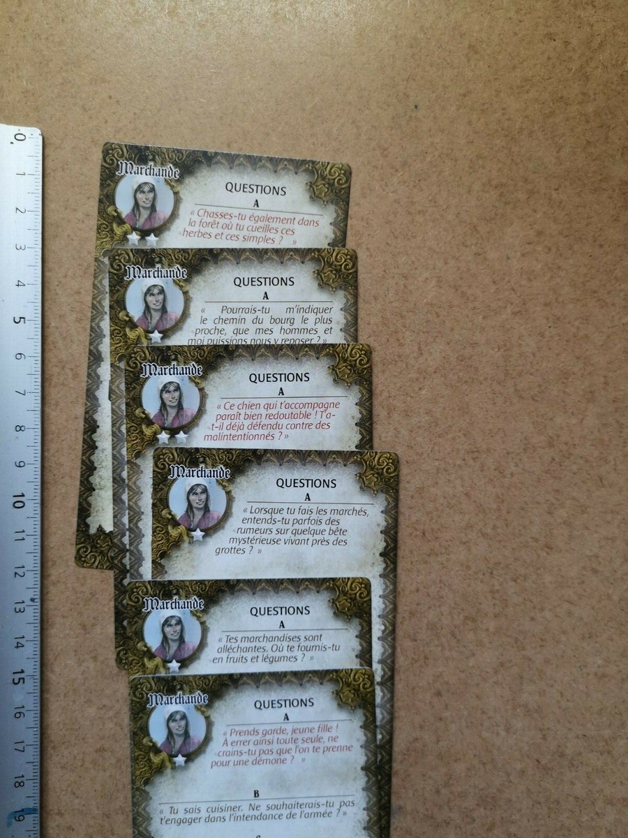 Cartes Discussion Marchande En Français - TIME OF LEGENDS : JOAN OF ARC - MYTHIC M451