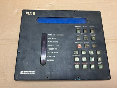 各種パネル Emerson Industrial Controls PLCII Operator Panel 1580-4200 Display