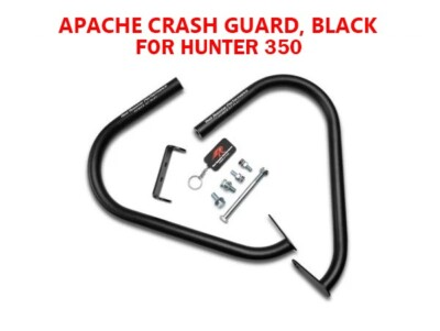 #ad quot;APACHE CRASH GUARD MATTE BLACKquot; FIT FOR ROYAL ENFIELD HUNTER 350 $98.99