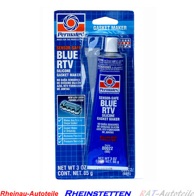 Blau RTV  Silikon Dichtung 85 g  -54 °C bis 260 °C