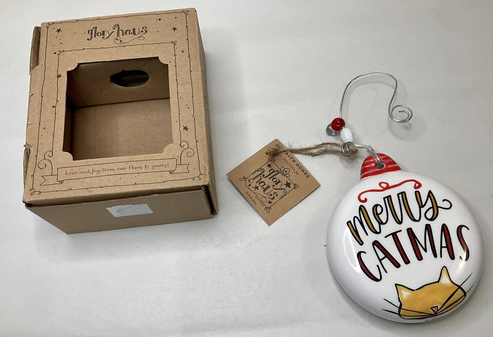 Glory Haus Merry Catmas Ornament - Thumbnail 3