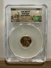 2026 $5 Gold Eagle CAC MS70 First Delivery America 250th Anniversary Label