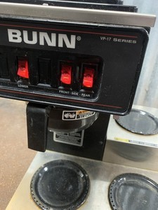 Coffee Maker BUNN VP17 series -3 Brewer Machine 3 Warmer  AS-IS