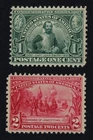 CKStamps: US Stamps Collection Scott#328 1c Mint NH OG #329 Mint LH OG