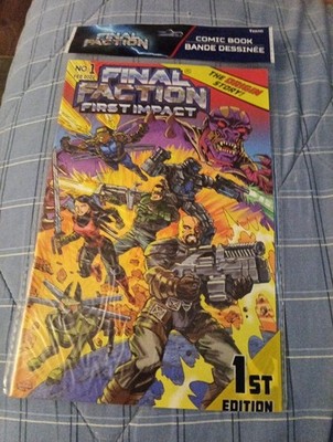 FINAL FACTION First Impact Comic Book Origin Story 1st Edition Issue #1 Feb 2022