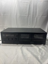 Vintage JVC TD-W106 Stereo Double Cassette Tape Deck Tested And Works