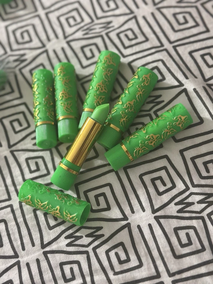 Lápiz labial marroquí 24h 💄 Lápiz labial mágico Green Magic 💄 Lápiz labial  Foto 4 de 4