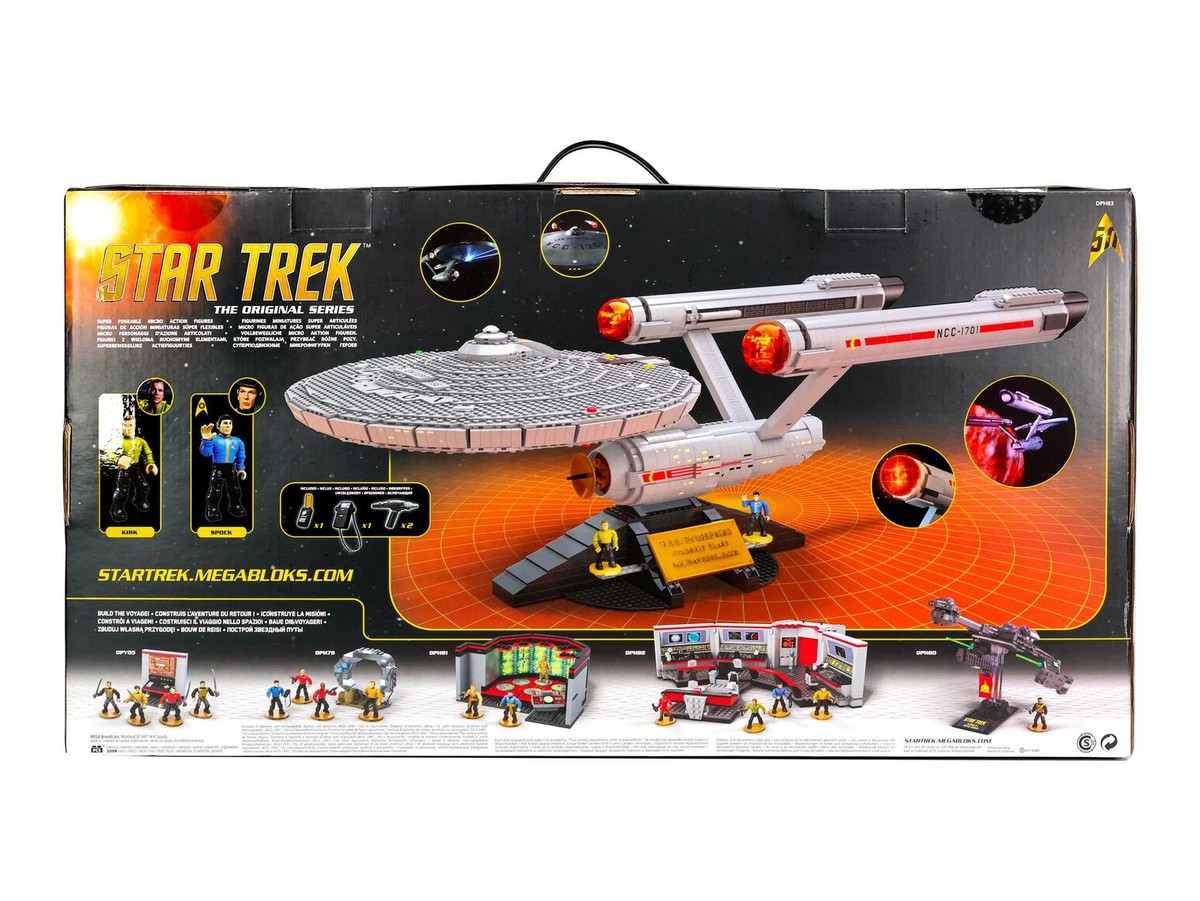 Collector Construction Set Mega Bloks Star Trek USS Collector Construction Set Mega Bloks Star Trek USS