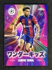 2023-24 Topps Chrome UEFA Japan Lamine Yamal #WK-3 Wonderkids RC Rookie &06193