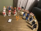 VTG - Lot of Playmobil NHL Ice Hockey Figures Goals Pucks Accessories etc. 🏒