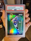 2018 Prizm Lamar Jackson Rookie Introduction RC Green Prizm PSA 9 Mint