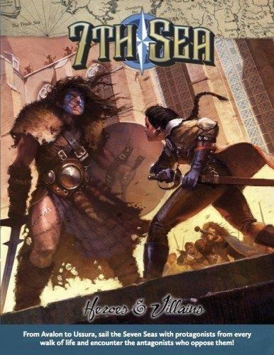7Th Sea Heroes & Villains - English-image