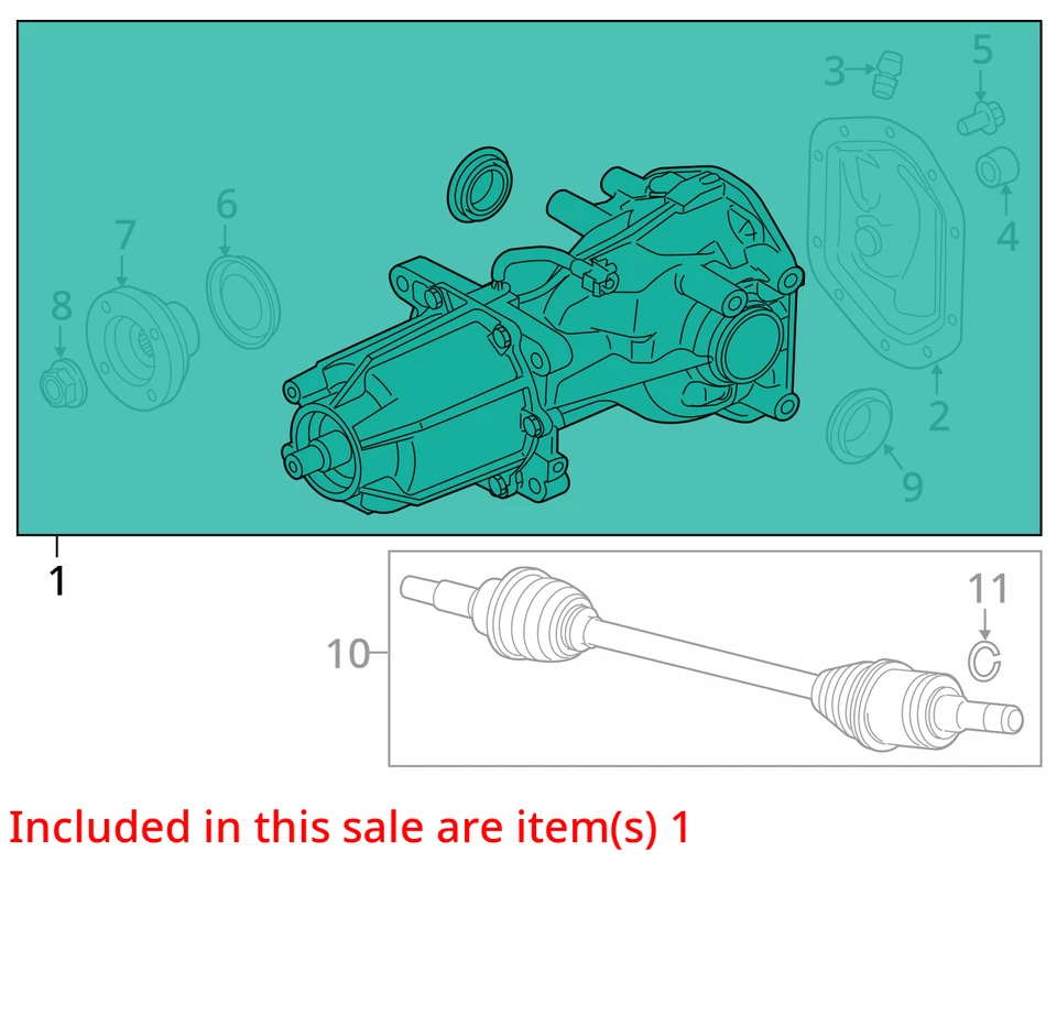 Eixo traseiro Carrier Thru 29/07/12 compatível com 10-13 EDGE 10245429 - Imagem 2 de 4