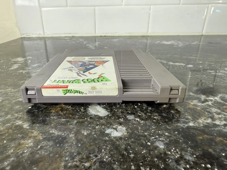 The Bugs Bunny Crazy Castle (Nintendo NES, 1989) COMPLETE CIB TESTED!! - Image 4 of 4