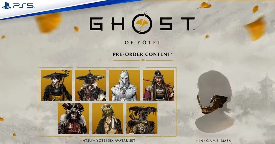 Ghost of Yotei - PreOrder-Code Avatar-Set & Maske (NEU) - Bild 1 von 1