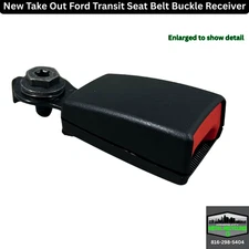 New OEM Take Out Ford Transit Seat Belt Buckle Receiver Part # CK41-1460044-CB