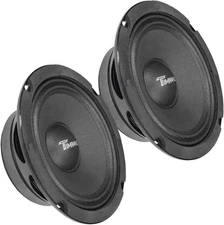 Timpano 6.5 Inch Shallow Midrange Speaker 500 Watts TPT-MR6-4 PRO Bundle 6.5 Mid