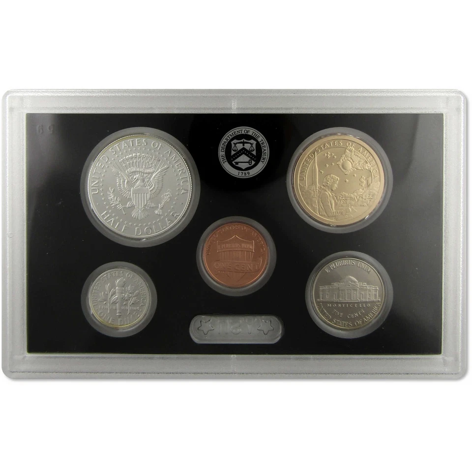 2019 Silver Proof Set U.S Mint OGP COA with 2019-W Reverse Proof Penny - Image 3 of 4