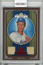 2005 Donruss Diamond Kings Maury Wills Game Used Item 22/25
