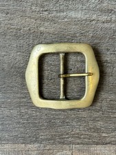 Solid brass 309 true vintage made Taiwan cowboy western frame belt buckle