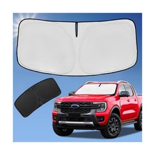Sun Shade Sunshade for Ford Ranger 2019-2025 2026 Windshield Cover, 4-Layer F...